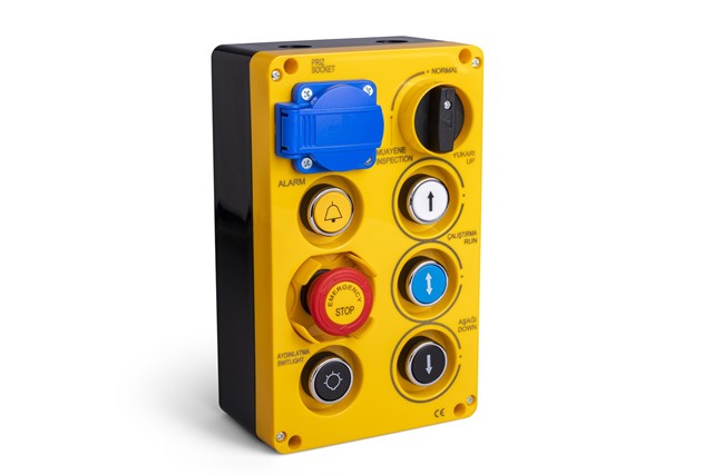 PA Series 8 Holes B101DB + B100DHL + B100DH + B100DM + B100DSZ + EPREU1M + PSA020ZA431AR Yellow-Black Lift Station